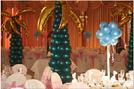 Tropical, Balloons, Pam Tree, Event Decor, Wedding, Reception