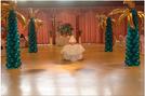 Palm Trees, Balloons, Dance floor, Wedding, Reception, Event Decor